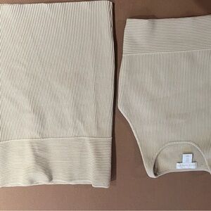 House of Harlow 1960 Cream Knit Set